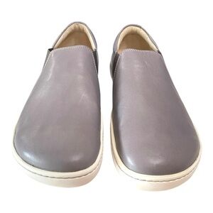 Birkenstock Barrie Leather Slip-On Shoes Men’s 42 Grey